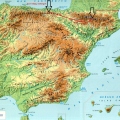 Cantabria, és a központi-Pireneusok térkép