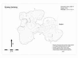 Szalay-barlang térkép