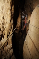 István-lápai-barlang drótkötélhíd
