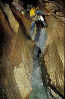 István-lápai-barlang vízesés
